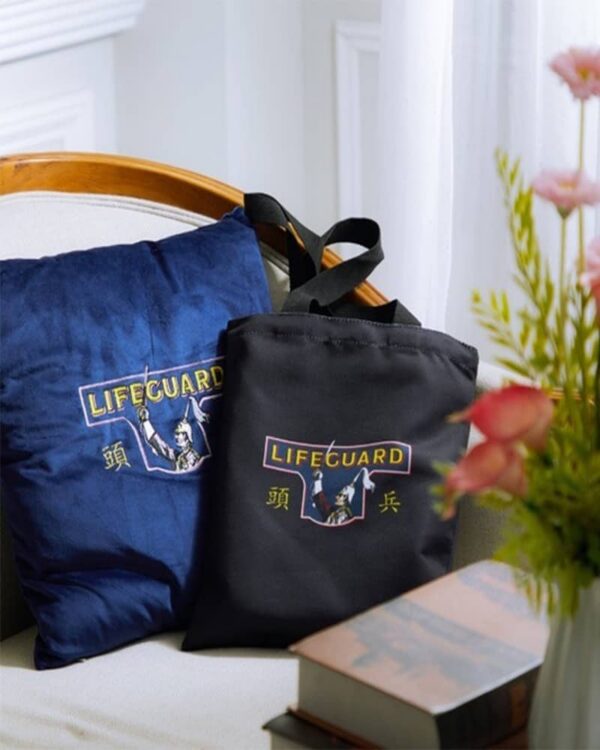 Lifeguard Dairies Tote Bag (Dark Blue)