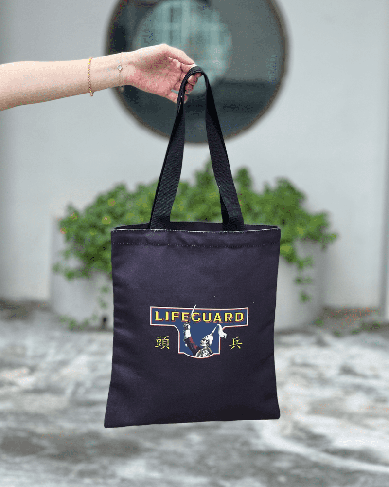 Lifeguard Dairies Tote Bag (Dark Blue) - Image 3